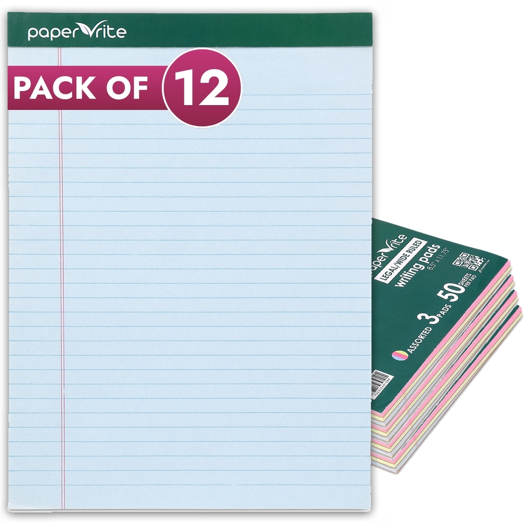 Paper Rite | Writing Pads | Pack of 12