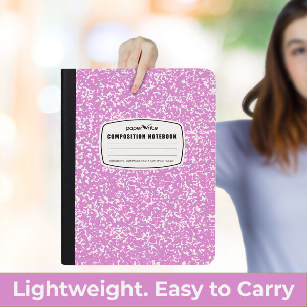 Composition Notebook Wide Ruled Pack of 12 - Image 12
