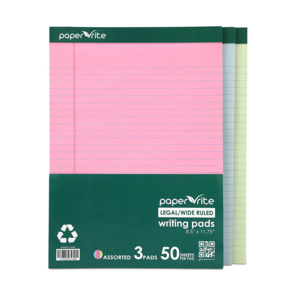 Paper Rite Legal Pad Pack of 3