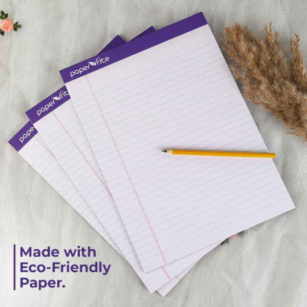 Paper Rite Legal Pad White Pack of 3 - Image 6