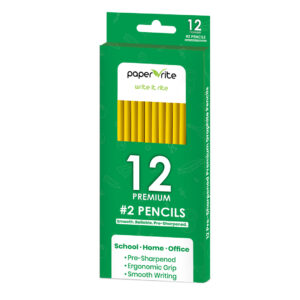 Paper Rite 12 Yellow Pencil Mono Box