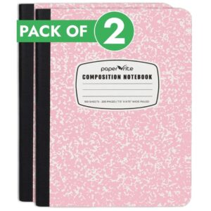 Composition Notebook | Wide Ruled | Light Pink | Pack of 2