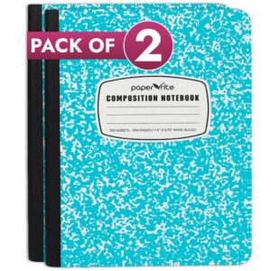 Composition Notebook | Wide Ruled | Pastel Blue | Pack of 2