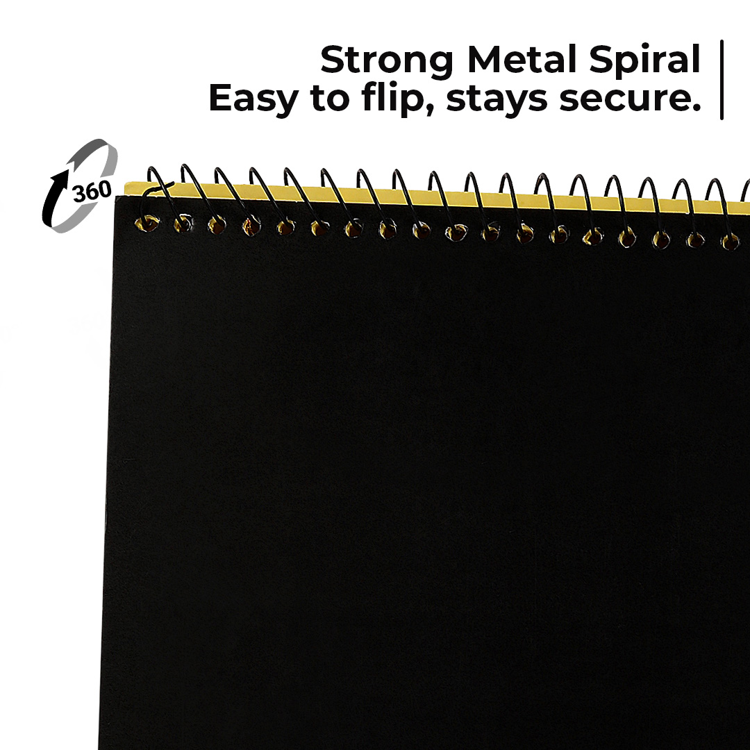 Paper Rite | Writing Pads Canary | Top Spiral | Pack of 12 - Image 3